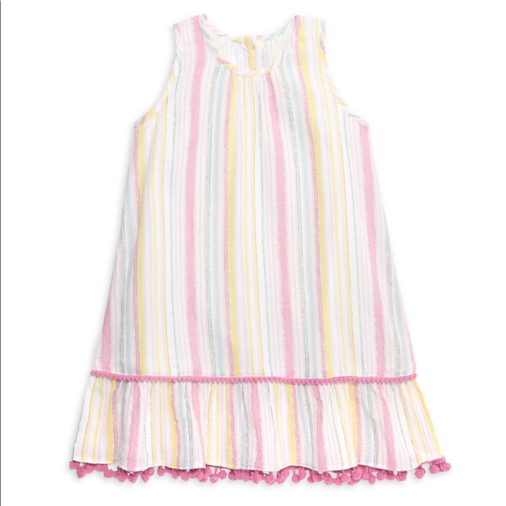Egg New York Xena dress, pink stripe